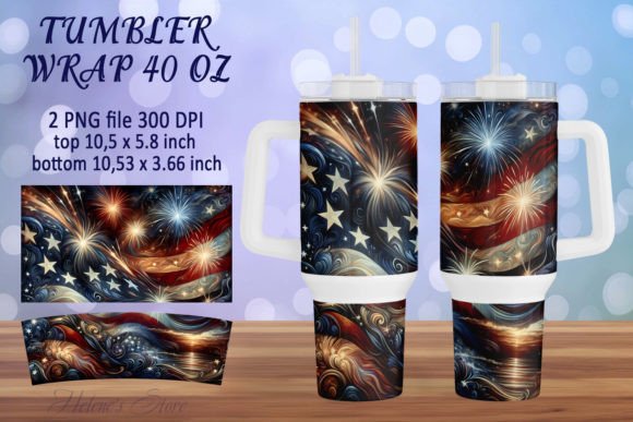 Download Patriotic 40 Oz Quencher Tumbler Wrap - 40 oz Collection