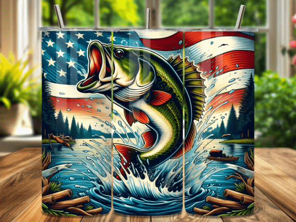 Download Largemouth Bass Fishing Tumbler Wrap - Fishing tumbler wrap Collection