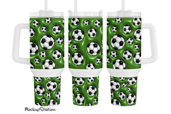 Download Soccer 40 Oz Quencher Tumbler Wrap PNG - 40 oz Collection
